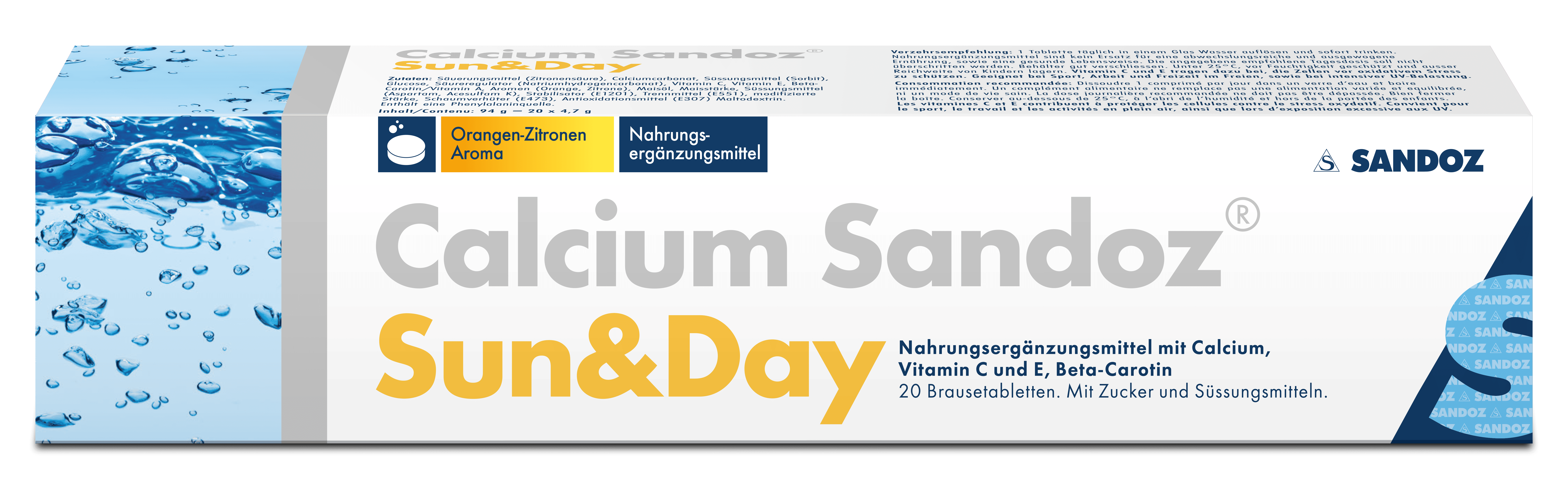 Calcium Sandoz® Sun&Day