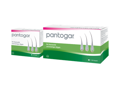Packshot Pantogar 90 Kapseln und 300 Kapseln