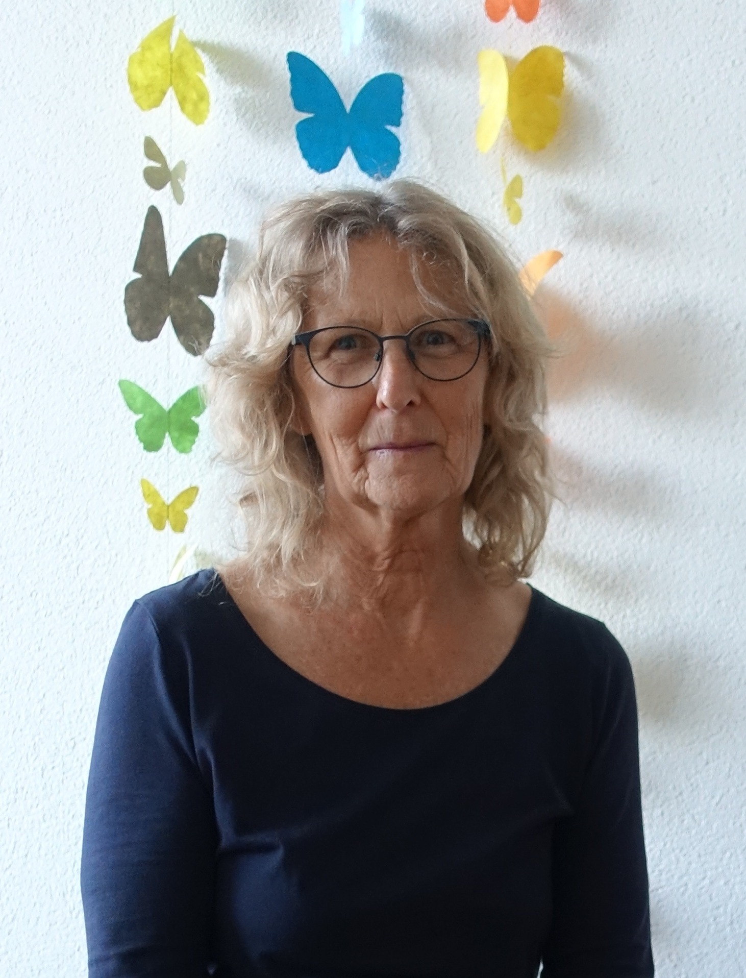 Atemtherapeutin Madeleine Mathei in Ihrer Praxis